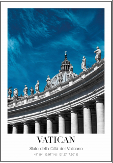 Plakát Vatikán