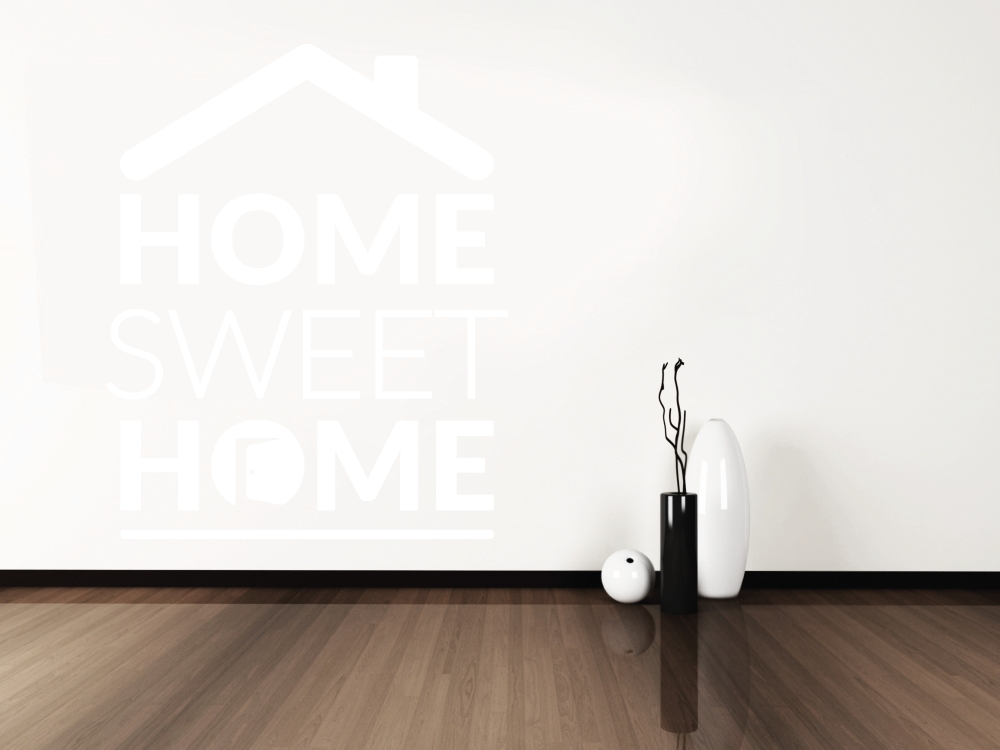 Home sweet home 2 - samolepka na zeď