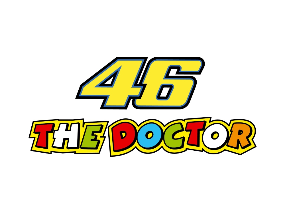 Rossi The Doctor - Samolepka na auto