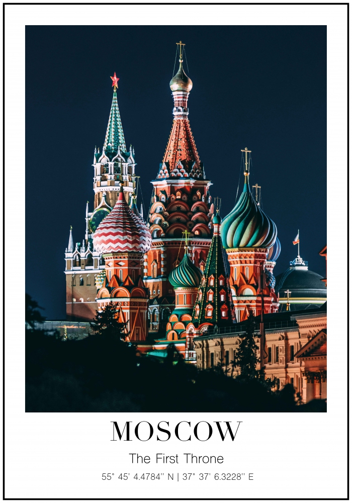 Plakát Moskva