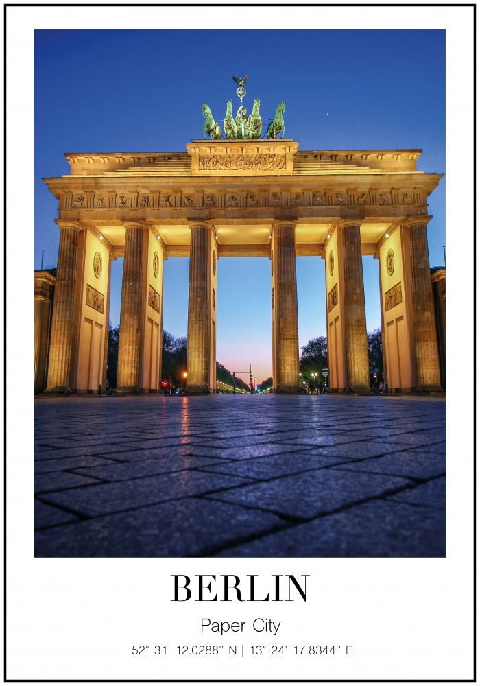 Plakát Berlín