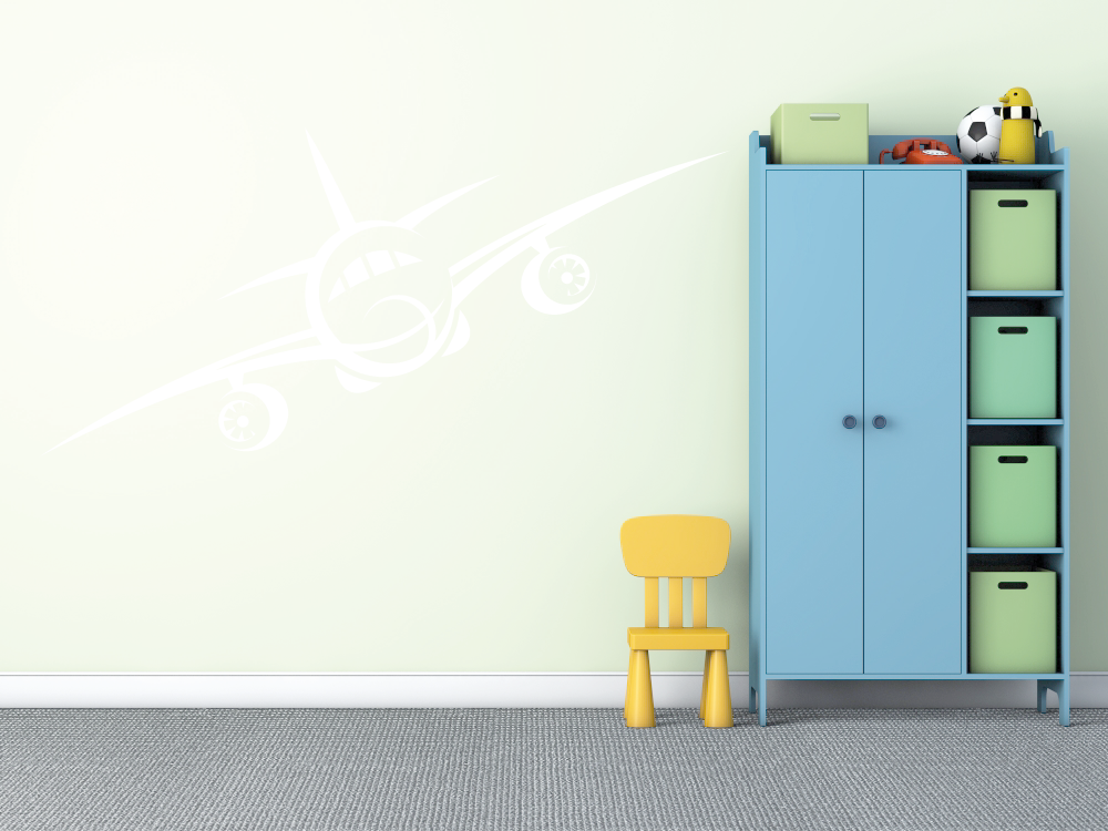 Letadlo 1 - Samolepka na zeď