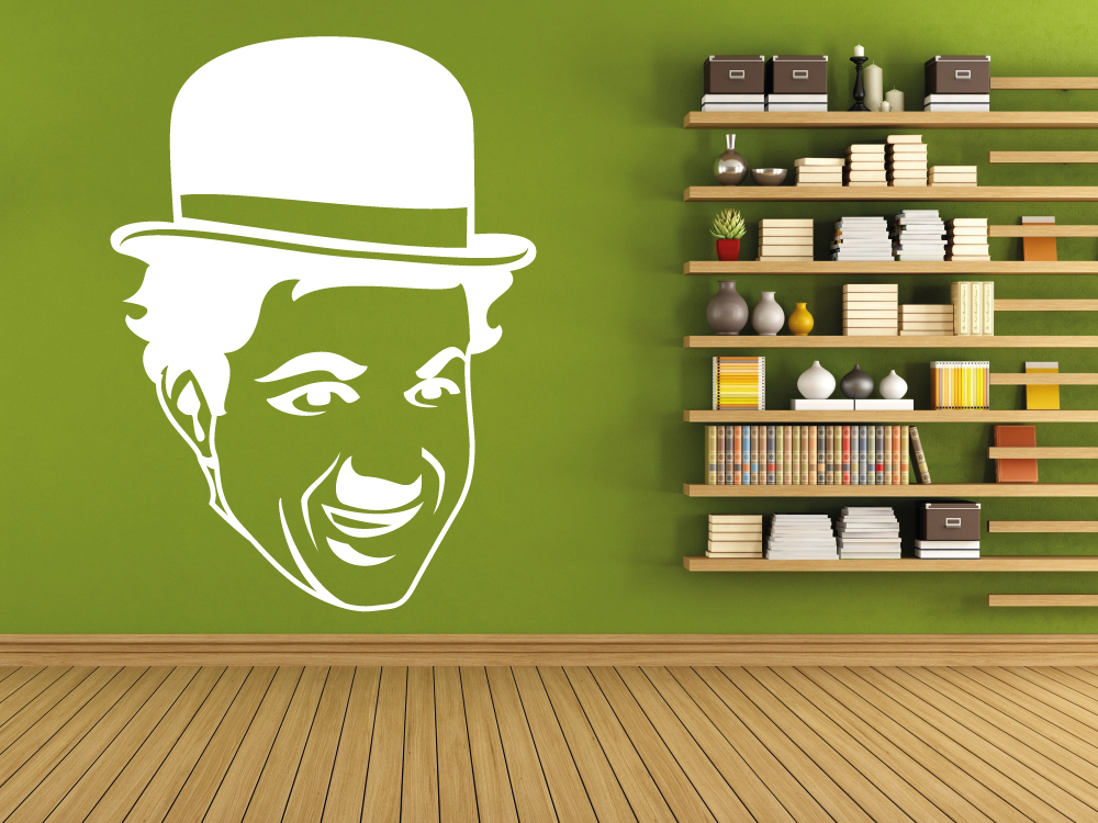 Charlie Chaplin 2 - Samolepka na zeď
