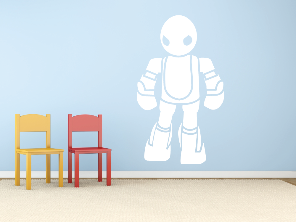 Robot Alf - Samolepka na zeď