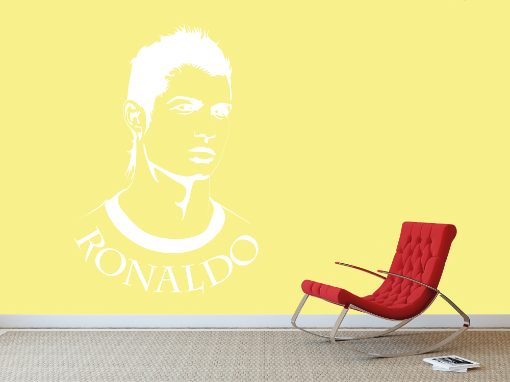 Cristiano Ronaldo - Samolepka na zeď