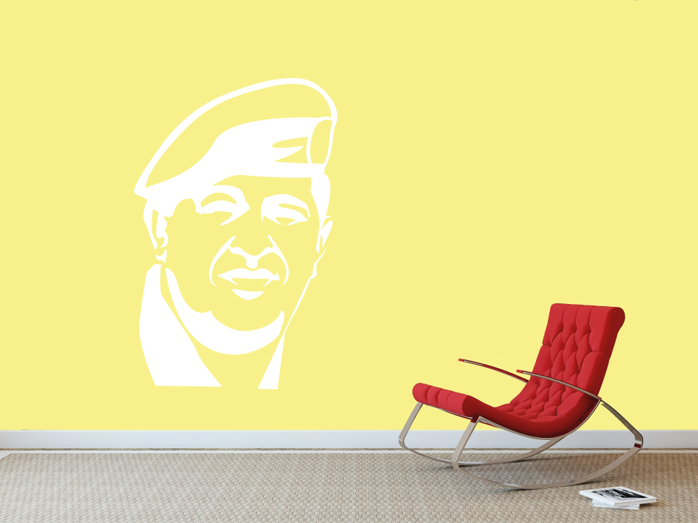 Hugo Chávez - Samolepka na zeď