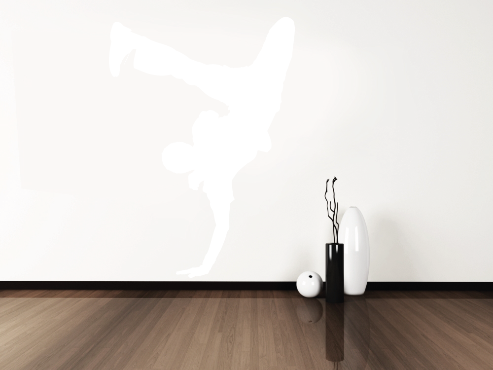 Free style tanečník - Samolepka na zeď