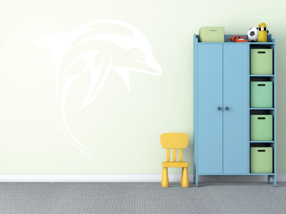 Delfín - Samolepka na zeď