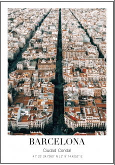Plakát Barcelona