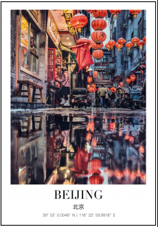 Plakát Peking