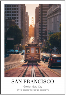 Plakát San Francisco