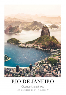 Plakát Rio de Janeiro