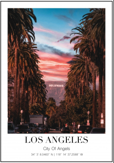 Plakát Los Angeles