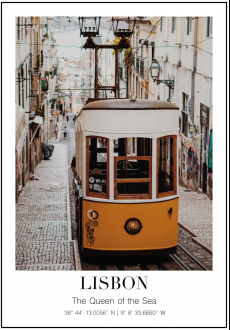 Plakát Lisabon