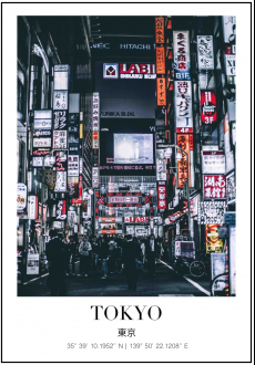 Plakát Tokyo - Kabukicho
