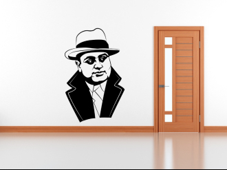 Al Capone - Samolepka na zeď