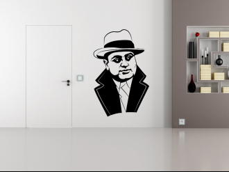 Al Capone - Samolepka na zeď