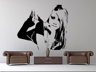 Avril Lavigne - Samolepka na zeď