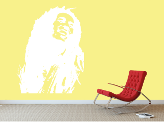 Bob Marley - Samolepka na zeď