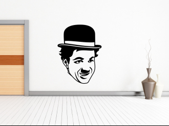 Charlie Chaplin 2 - Samolepka na zeď