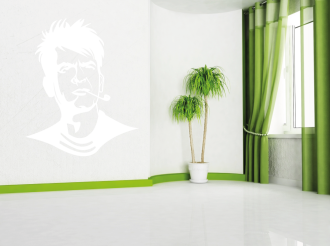 Charlie Sheen - Samolepka na zeď