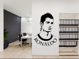 Cristiano Ronaldo - Samolepka na zeď
