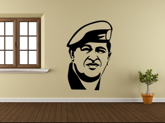 Hugo Chávez - Samolepka na zeď