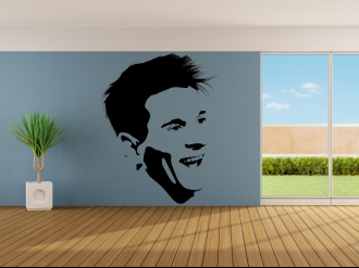 Lionel Messi FC Barcelona - Samolepka na zeď