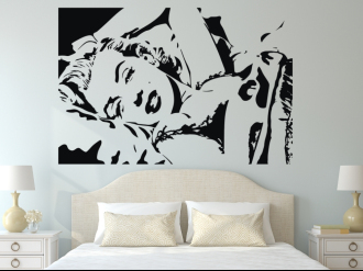 Marilyn Monroe - Samolepka na zeď
