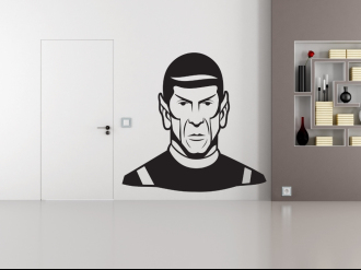 Spock Star Trek - Samolepka na zeď