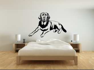 Pes Labrador - Samolepka na zeď