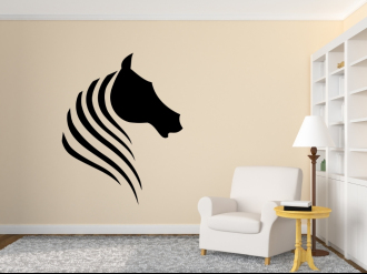 Kůň abstrakt - Samolepka na zeď
