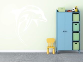 Delfín - Samolepka na zeď